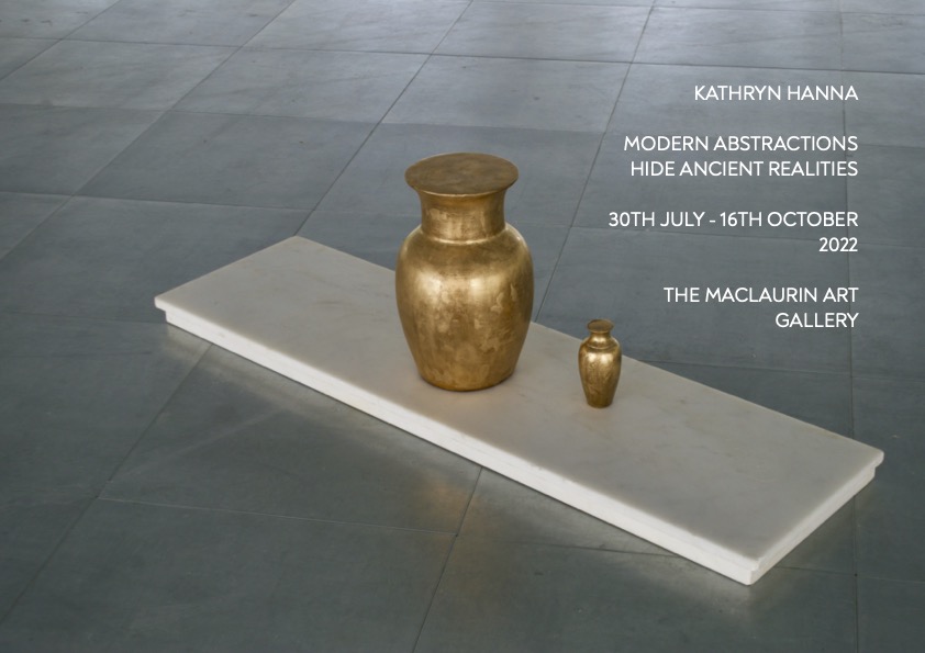 Modern Abstractions Hide Ancient Realities exhibition